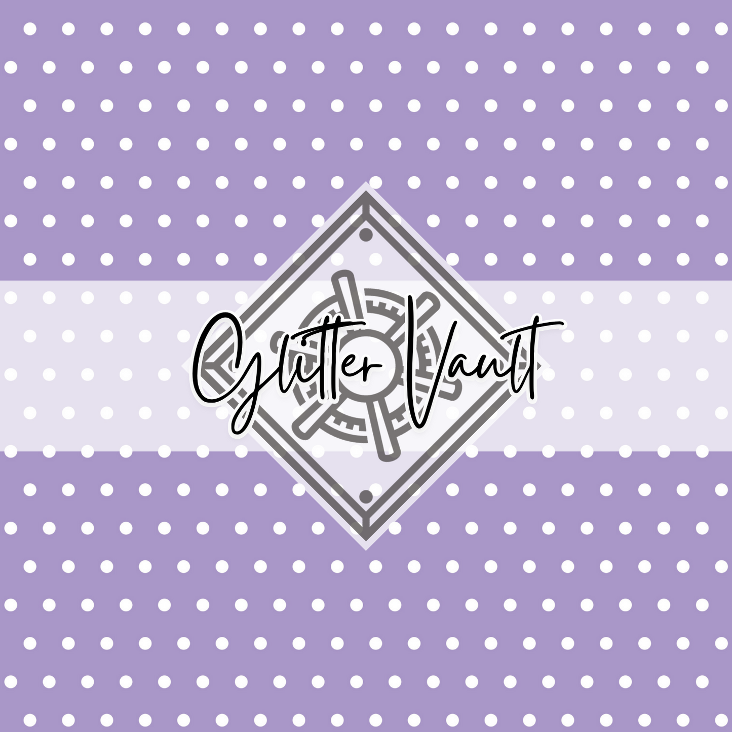 #7066 - Purple Polka Dot Vinyl Print