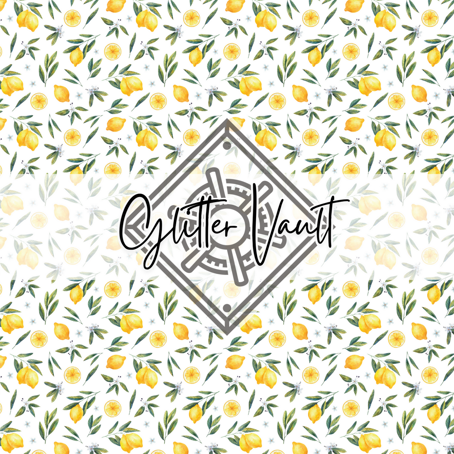 #7077 - Lemon Vinyl Print - Small
