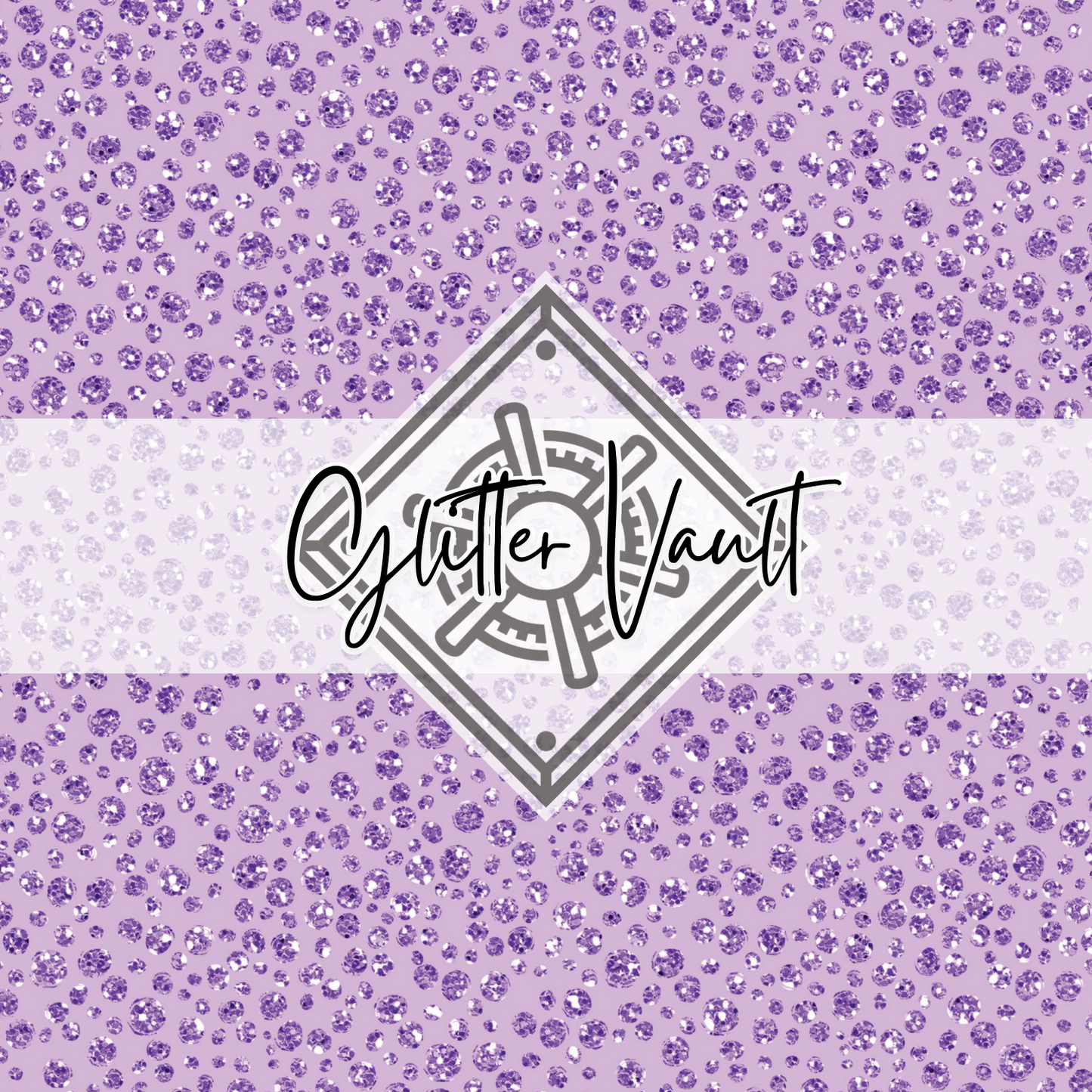 #7094 - Purple Glitter Spots Vinyl Print