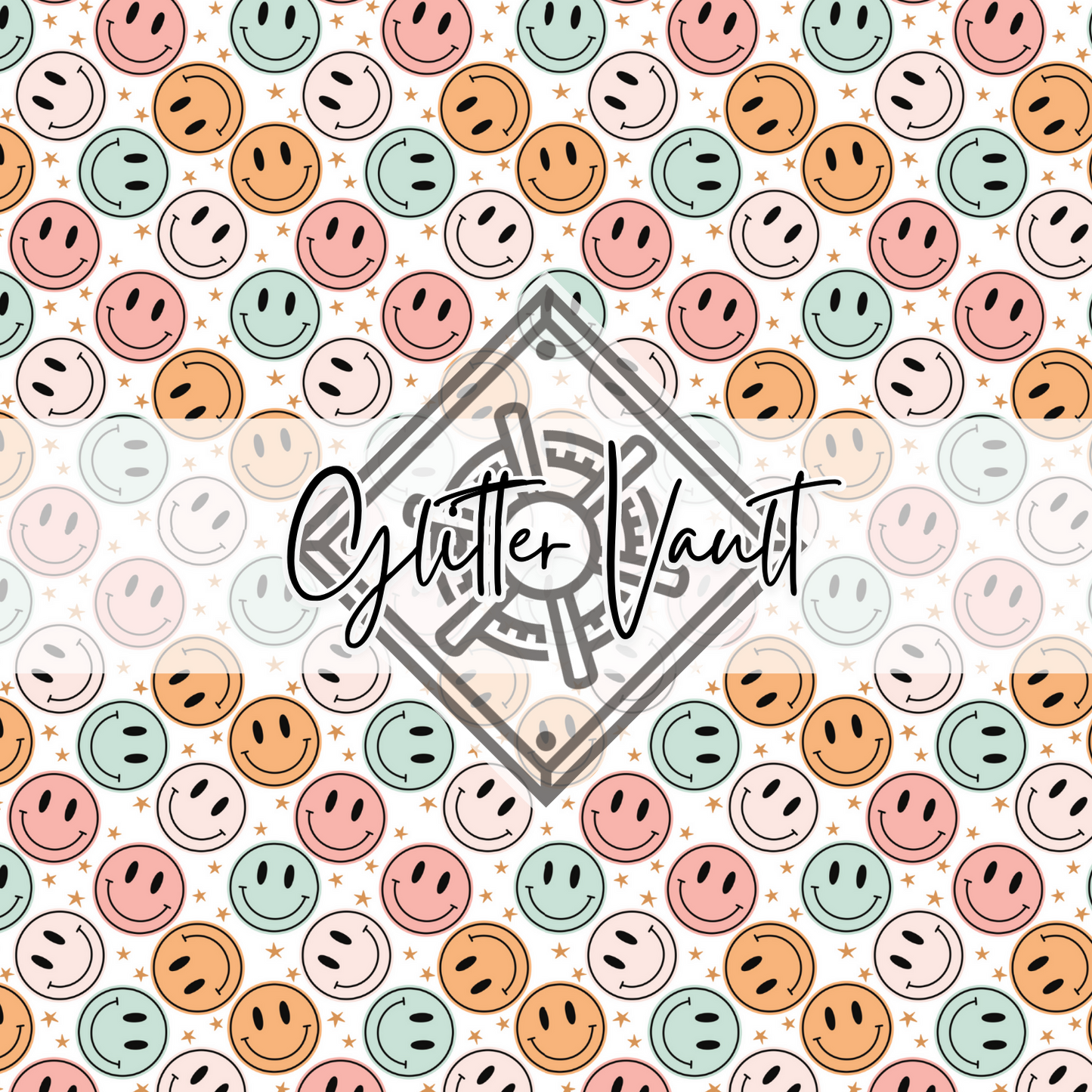 #7116 - Smiley Face Vinyl Print
