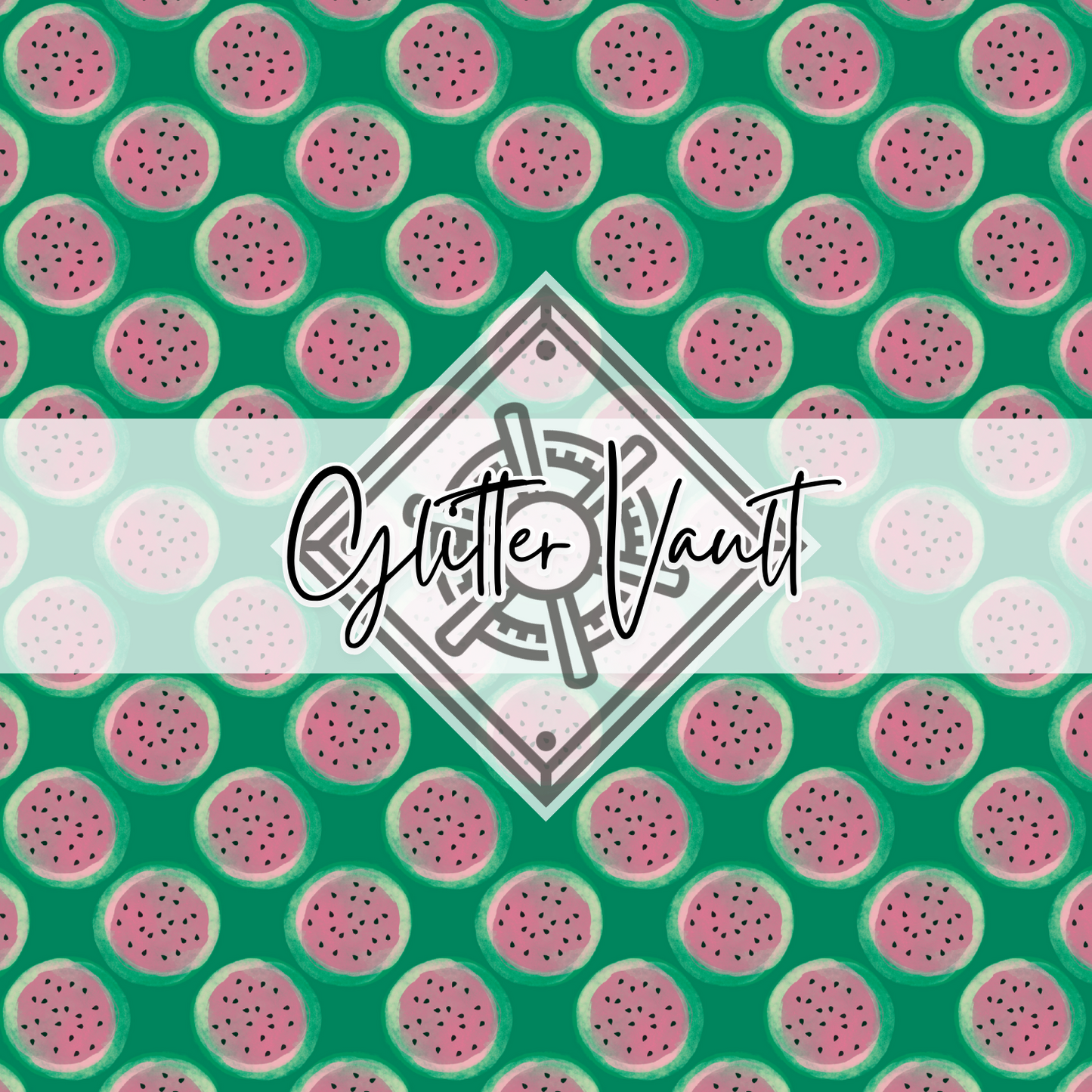 #7137 - Half Watermelon Vinyl Print