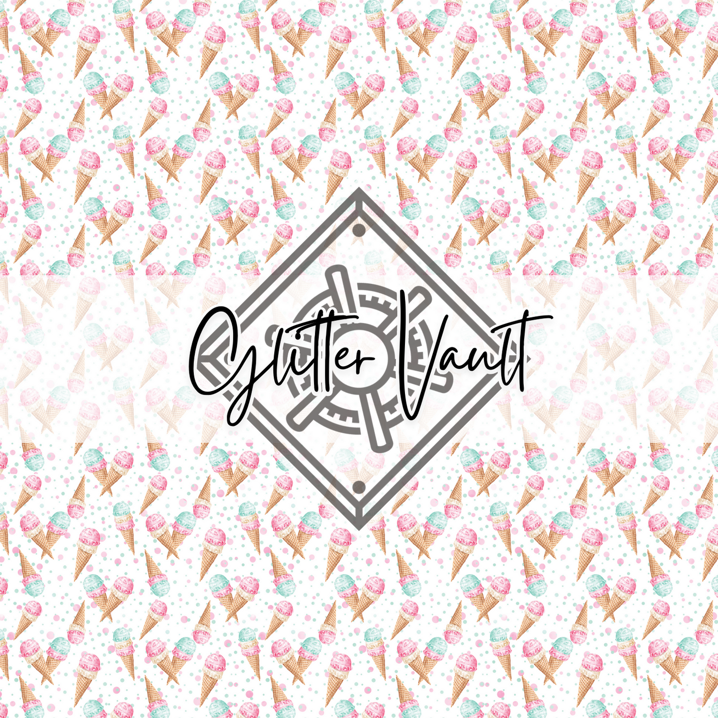 #7152 - Ice Cream Treats Vinyl Print