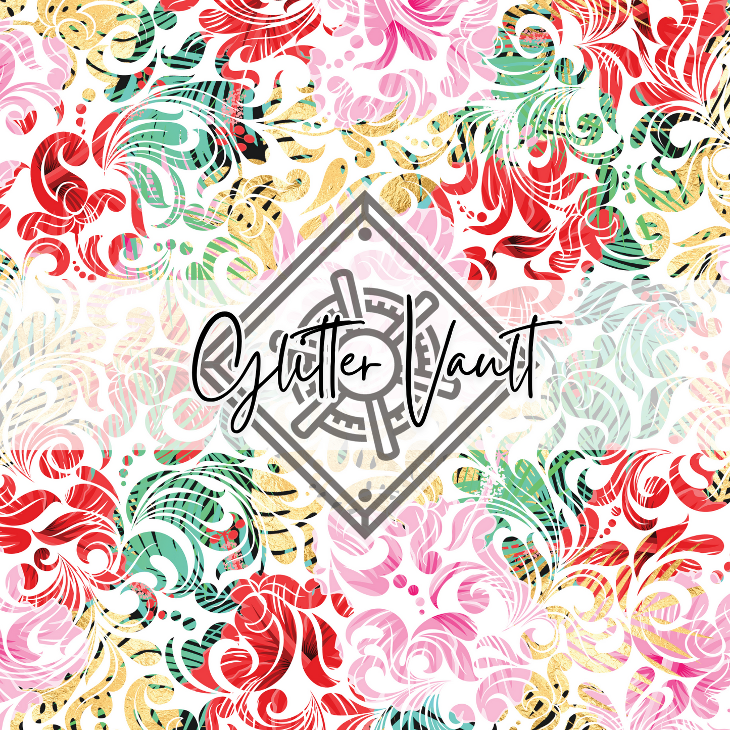 #7159 - Flourish Vinyl Print