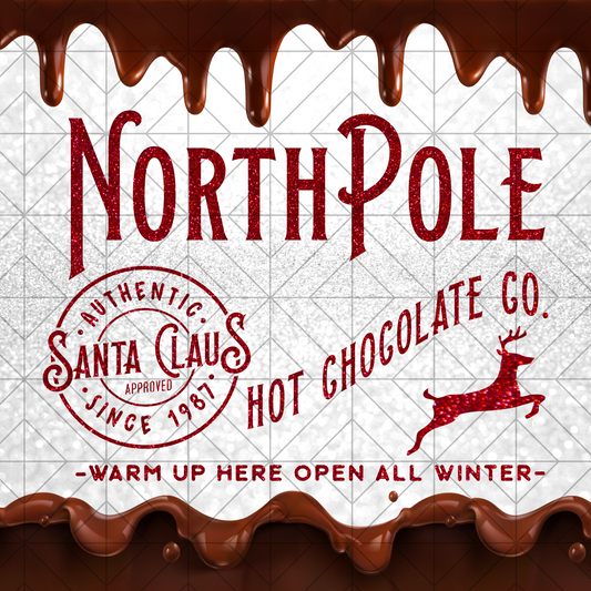 North Pole Hot Choc - Tumbler Wrap