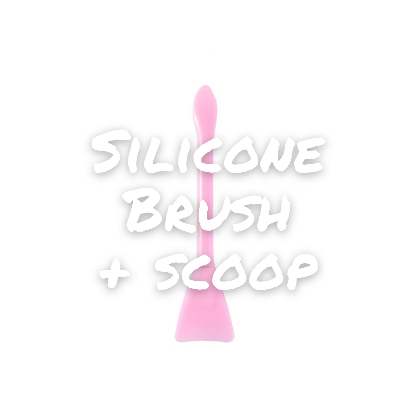 Silicone Brush with scoop
