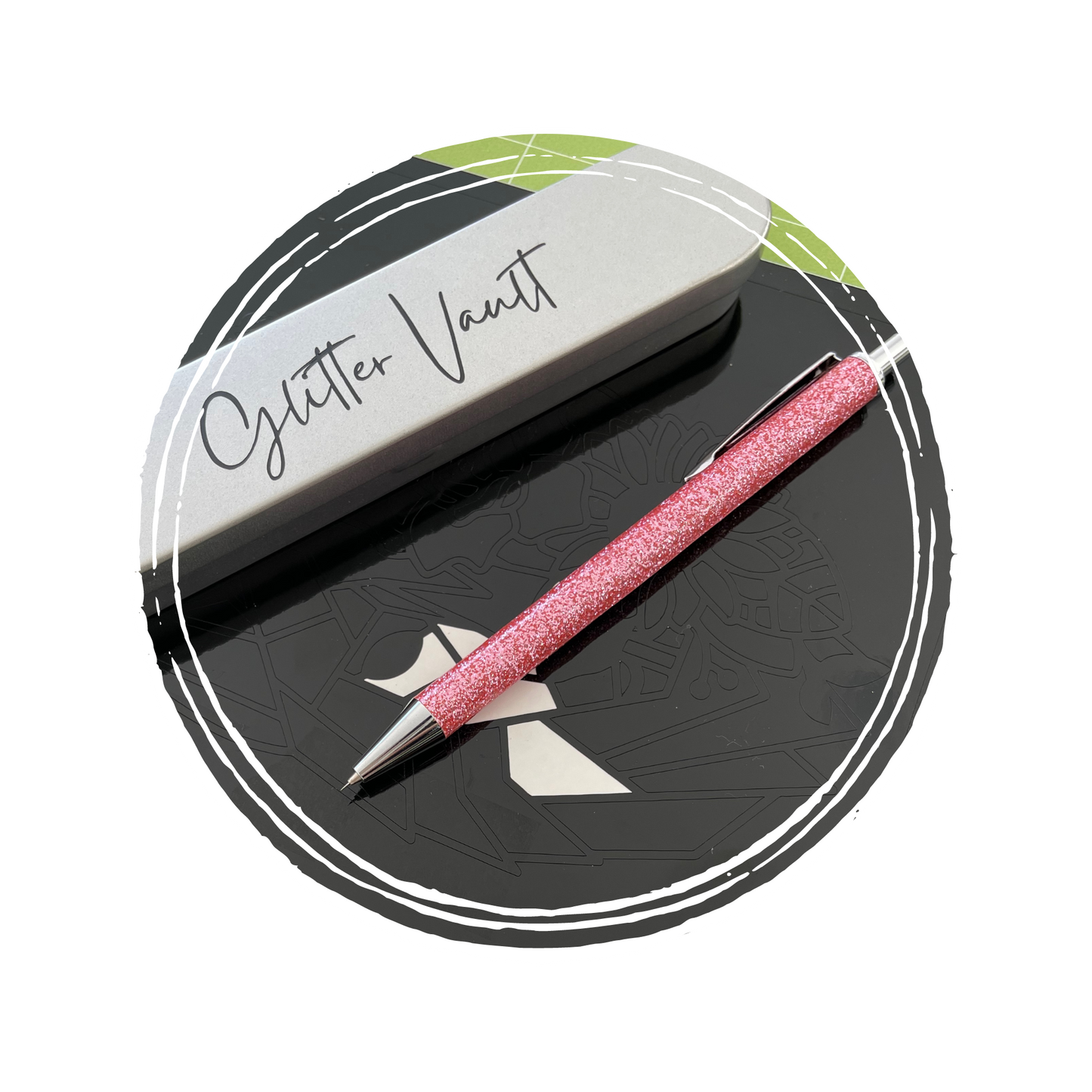 Retractable vinyl weeding pen