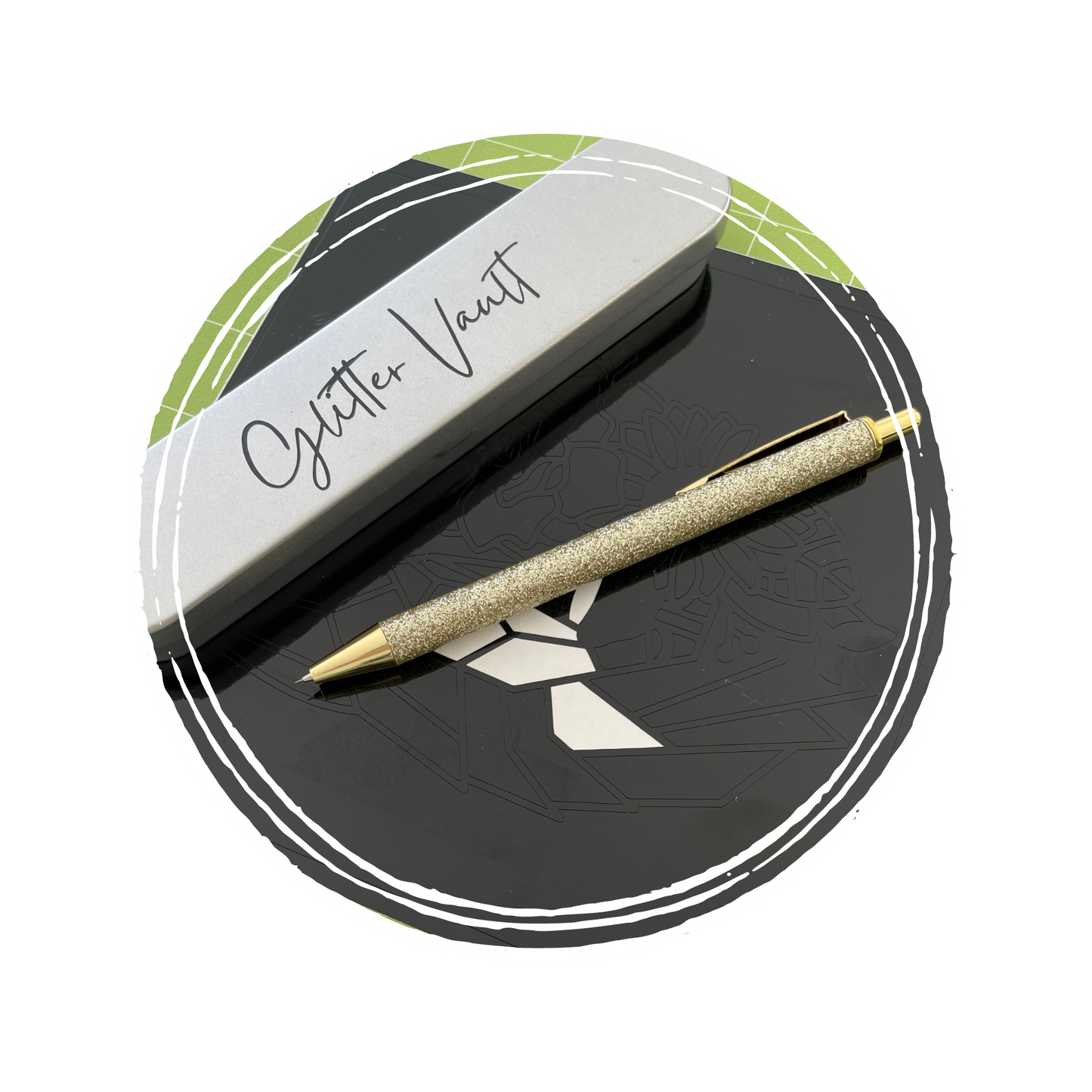 Retractable vinyl weeding pen