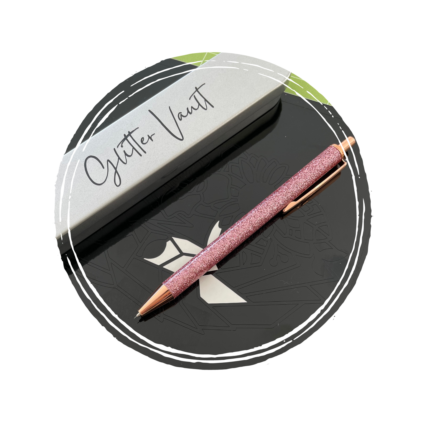 Retractable vinyl weeding pen