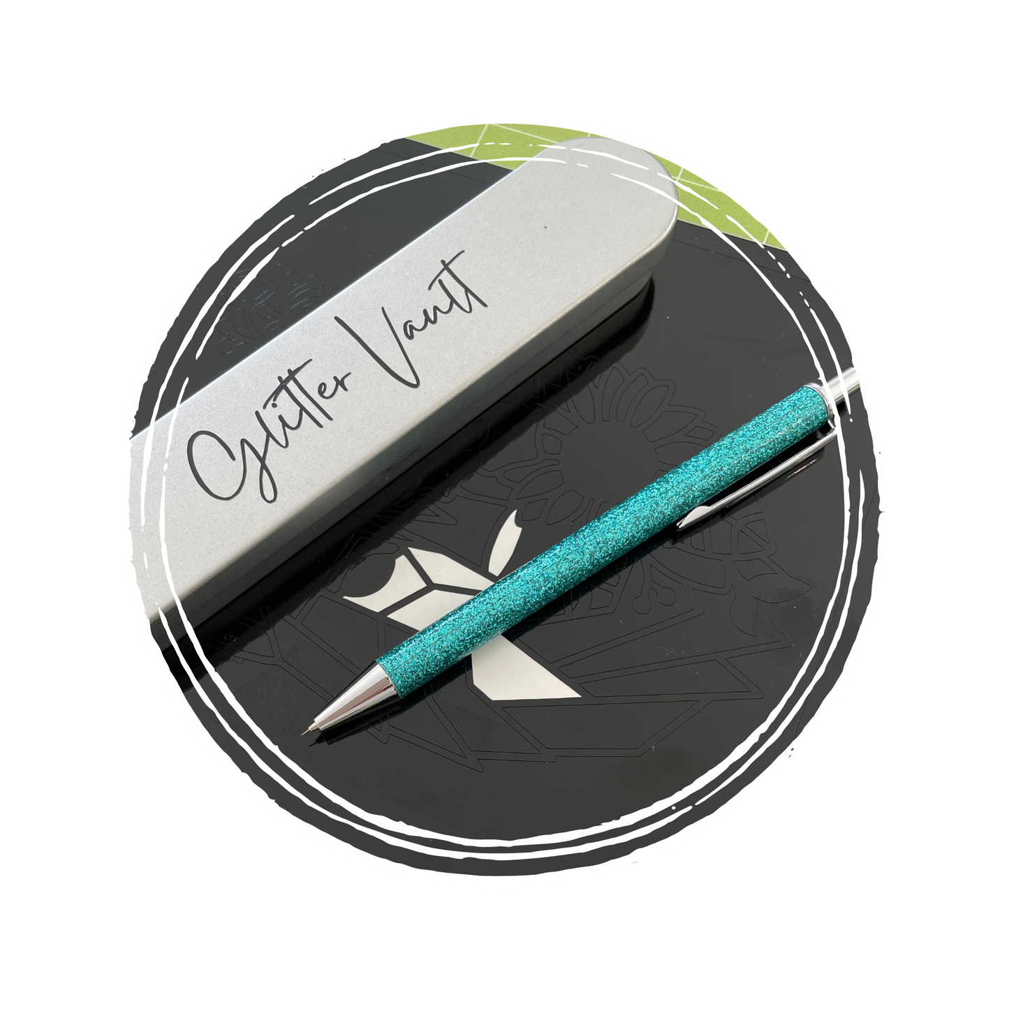 Retractable vinyl weeding pen
