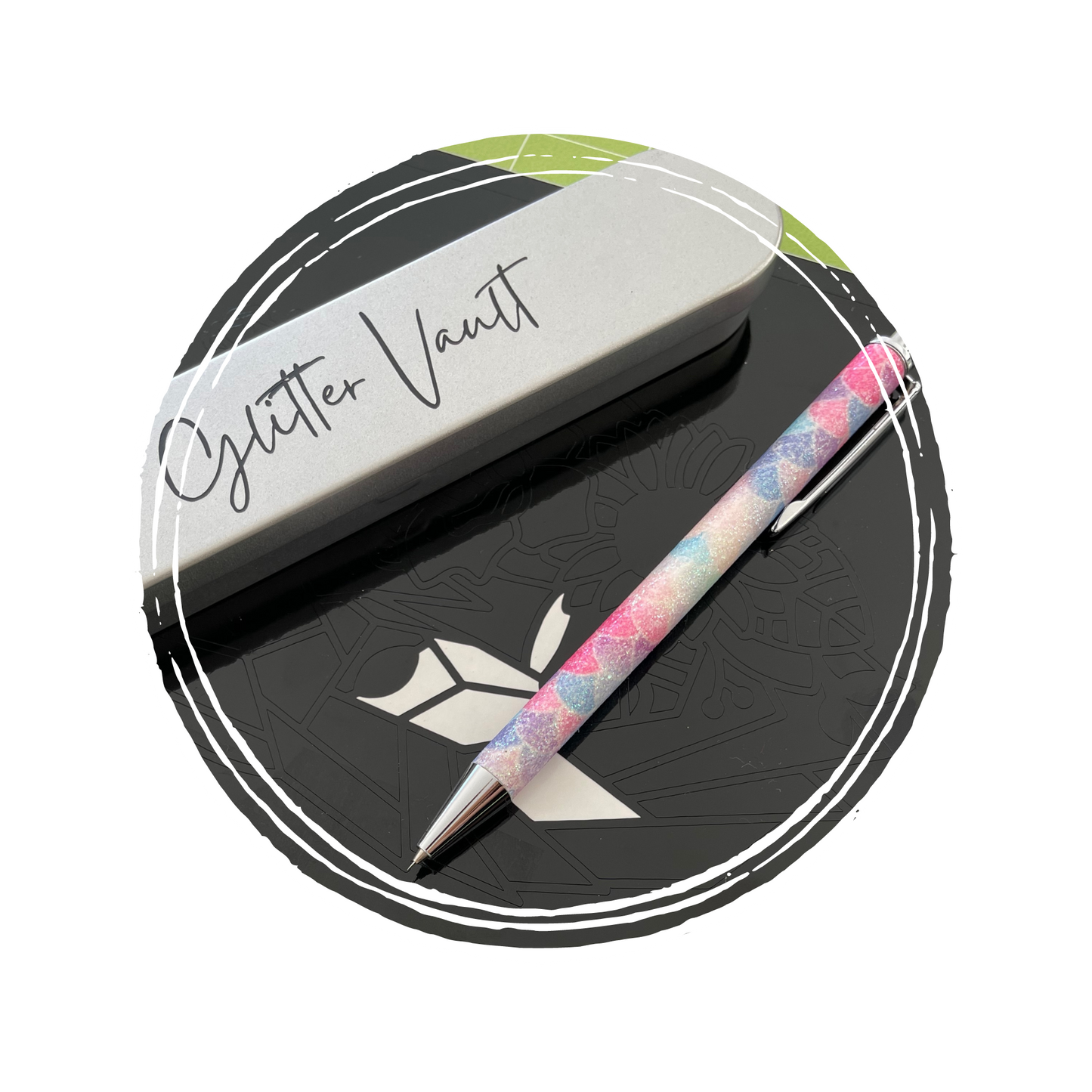 Retractable vinyl weeding pen