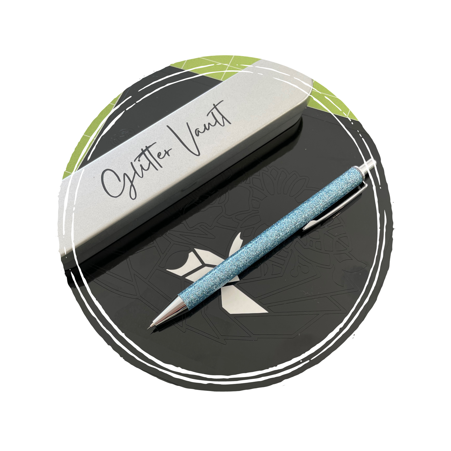 Retractable vinyl weeding pen