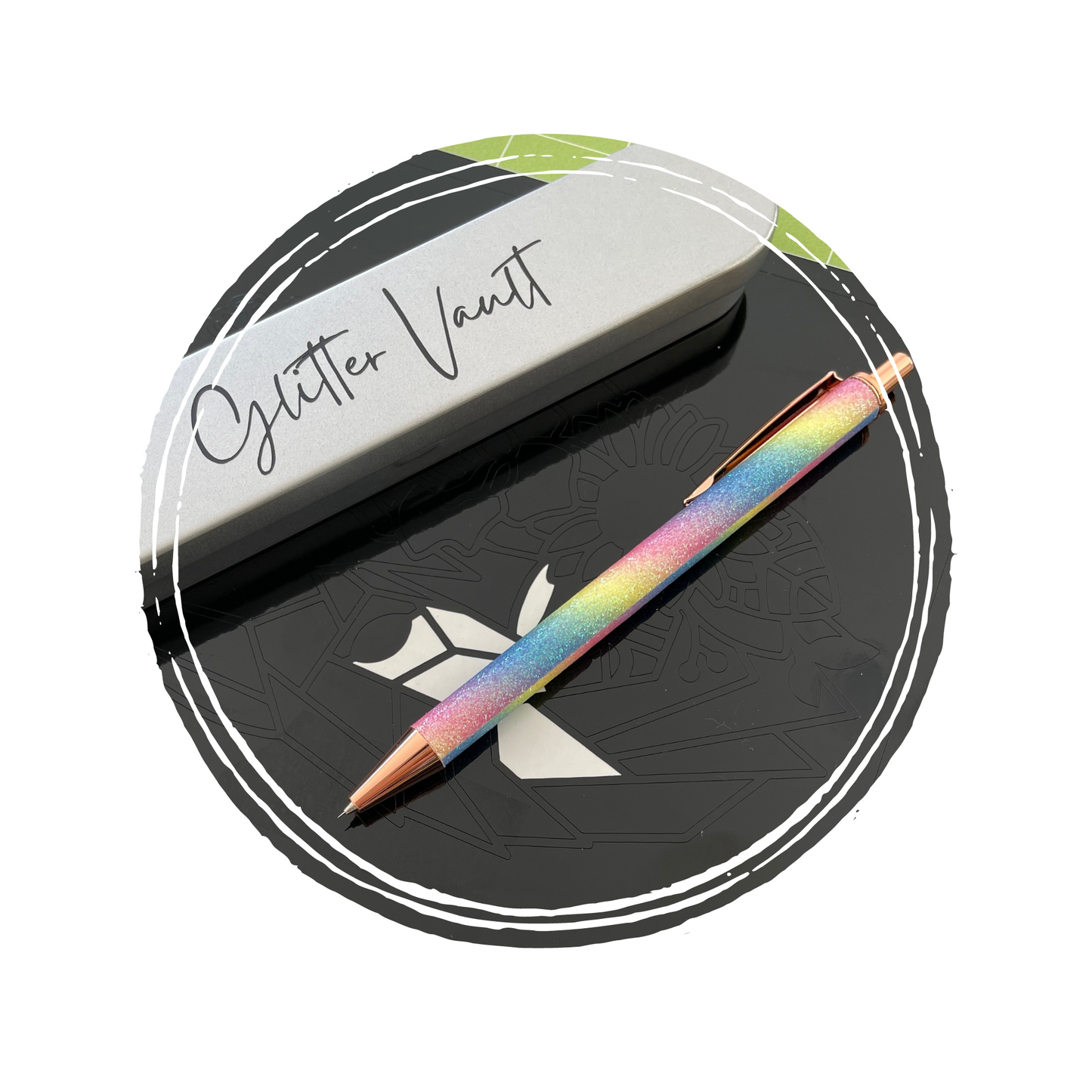 Retractable vinyl weeding pen