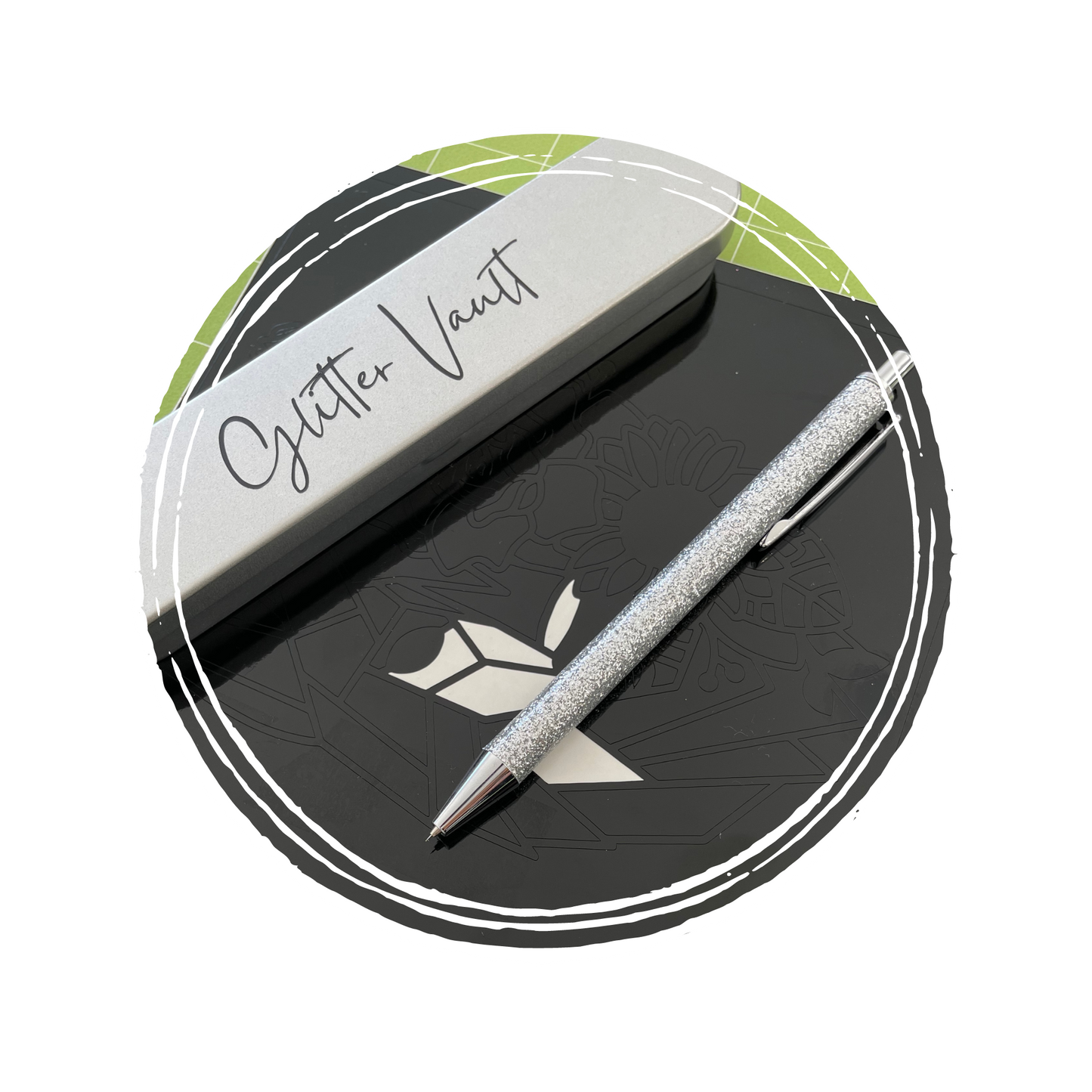 Retractable vinyl weeding pen