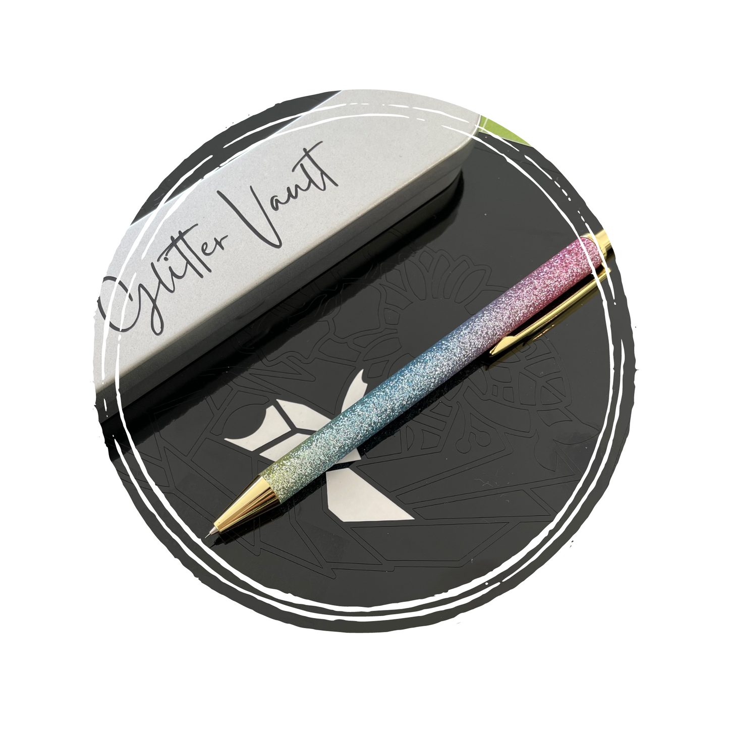 Retractable vinyl weeding pen