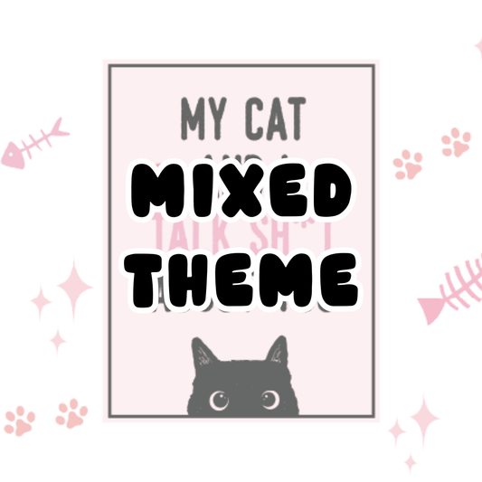 Mixed Theme - UVDTF Wraps