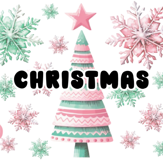 Christmas UVDTF Wrap