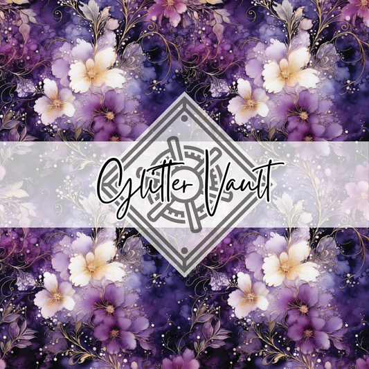 #1118 - Floral Romance Vinyl Print