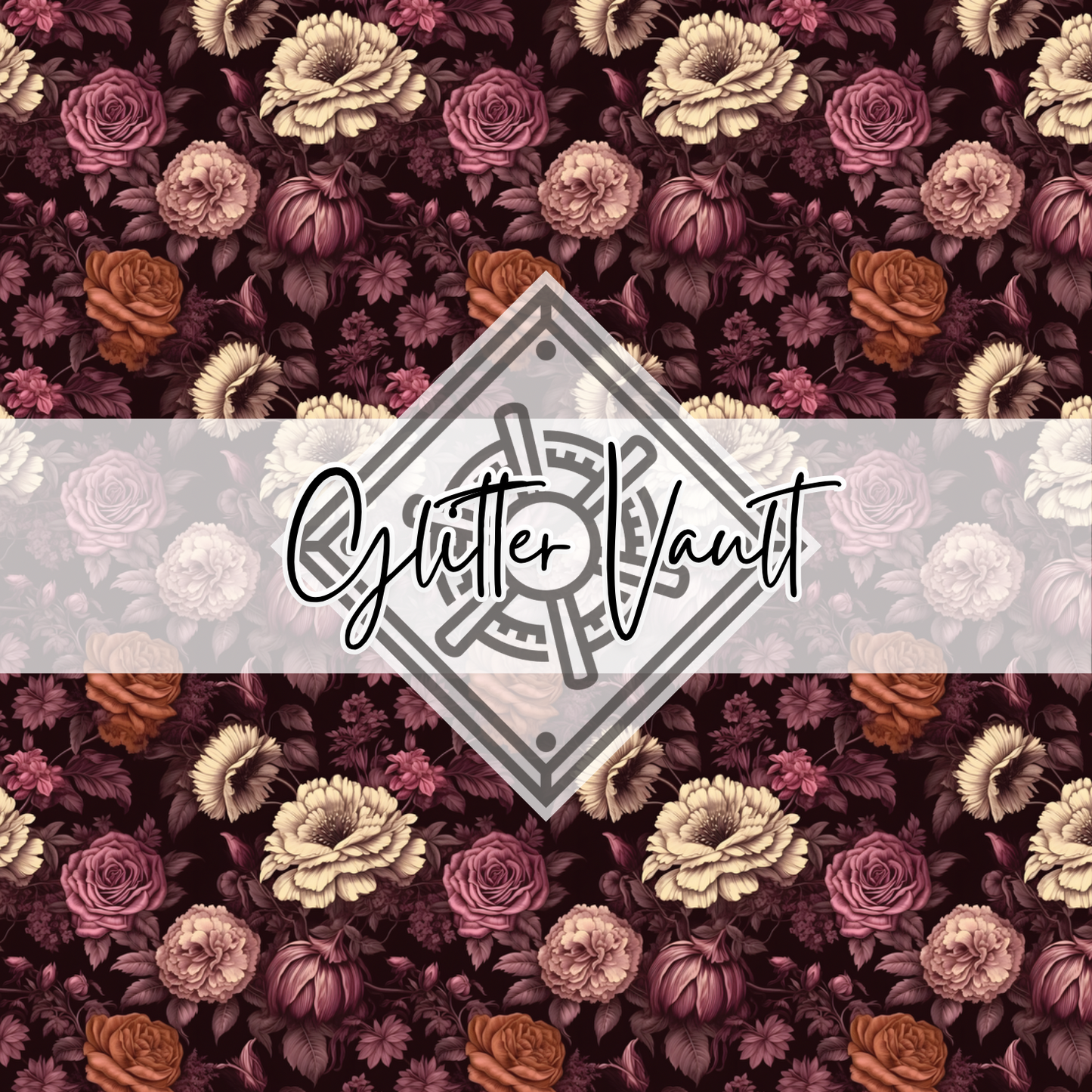 #1134 - Floral Romance Vinyl Print