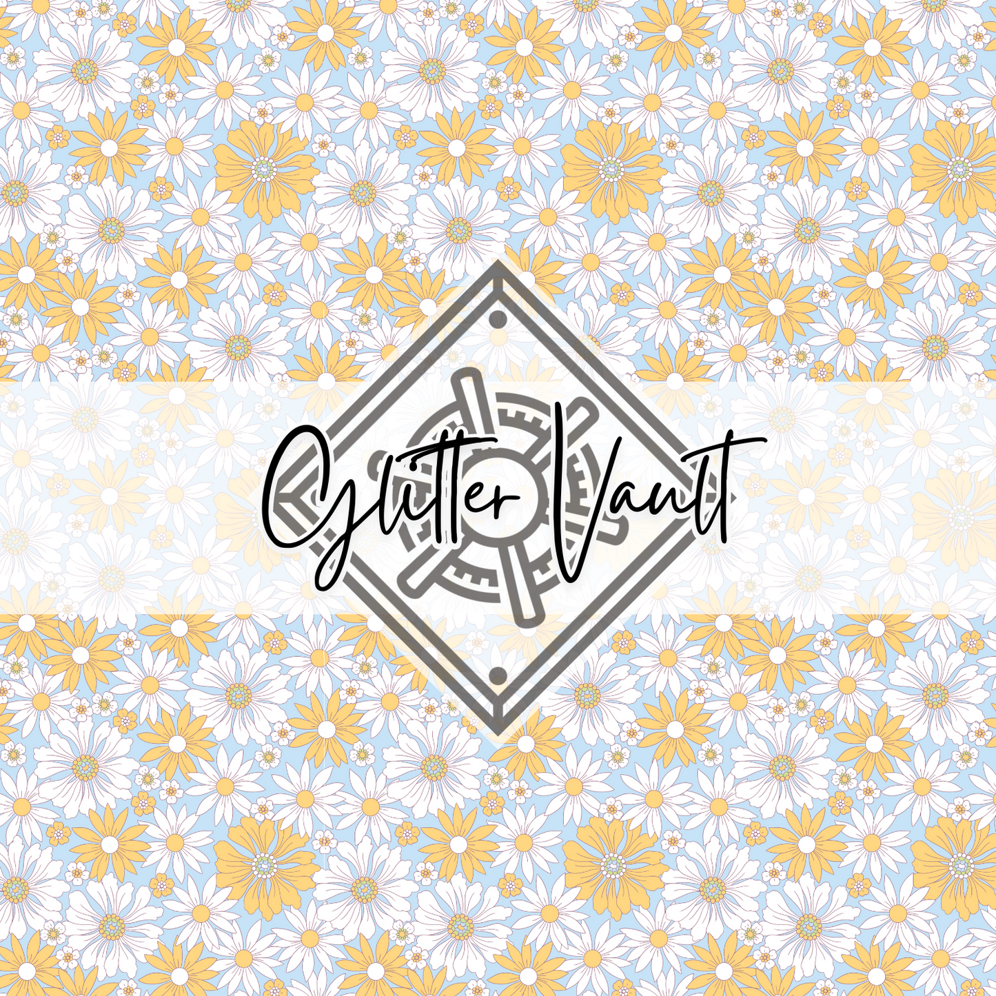 #1097 - Picking Daisies Vinyl Print