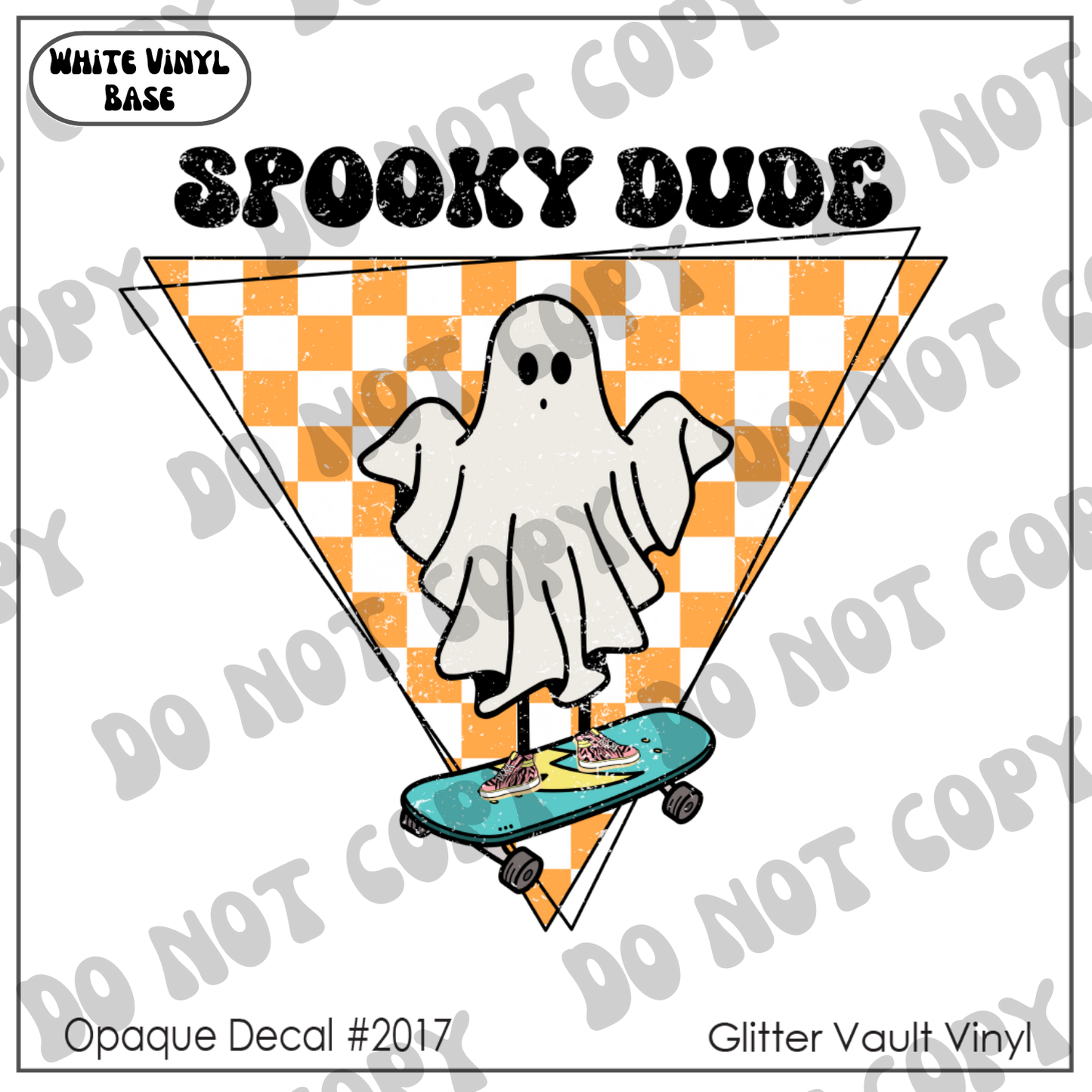 D# 2017 - Spooky Dude - Opaque Decal