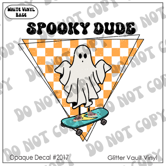 D# 2017 - Spooky Dude - Opaque Decal
