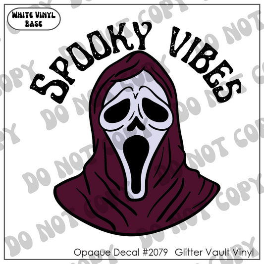 D# 2079 - Spooky Vibes - Opaque Decal