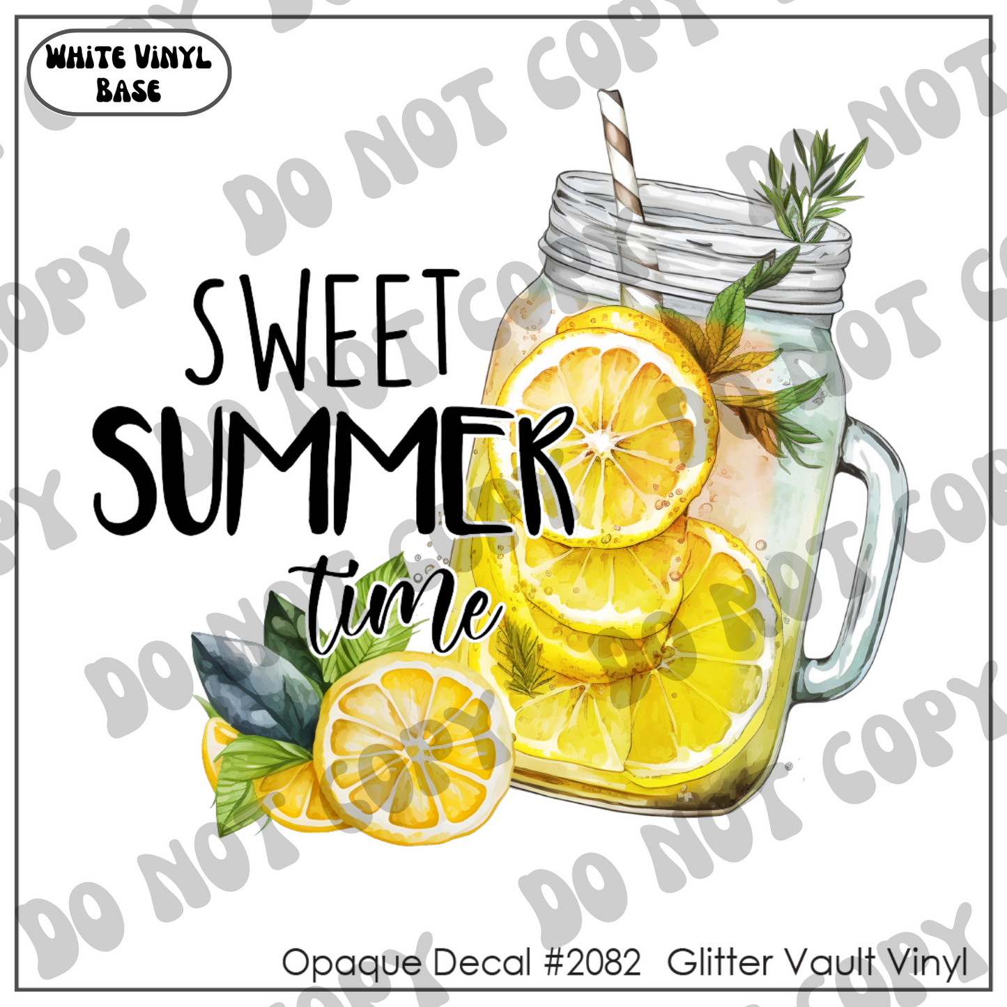 D# 2082 - Sweet Summer - Opaque Decal