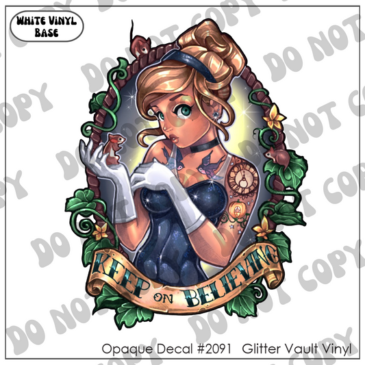 D# 2091 - Cinderelly - Opaque Decal