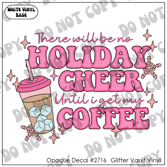 D# 2716 - Holiday Cheer - Opaque Decal