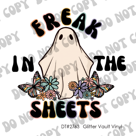 DT# 2763 - Freak In The Sheets - Transparent Decal - EXCLUSIVE
