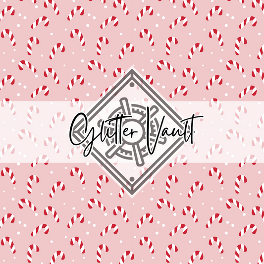 #3146 - Candy Cane Cutie Print Vinyl Print