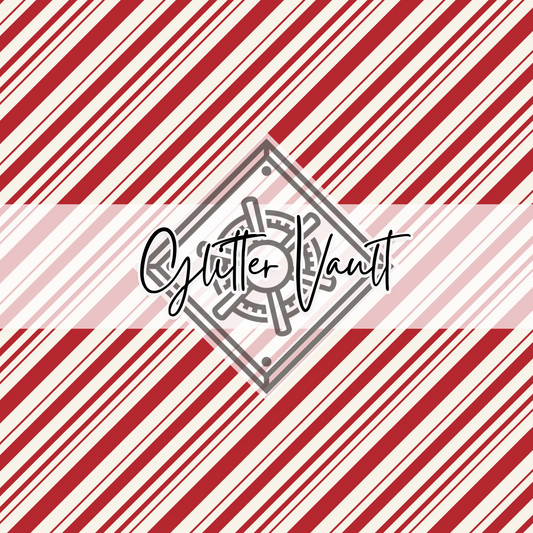 #3152 - Candy Cane Stripes Vinyl Print