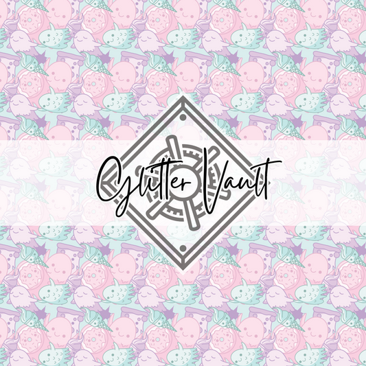 #3328 - Kawaii Ghost Vinyl Print
