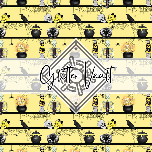 #3344 - Yellow Apothecary Vinyl Print