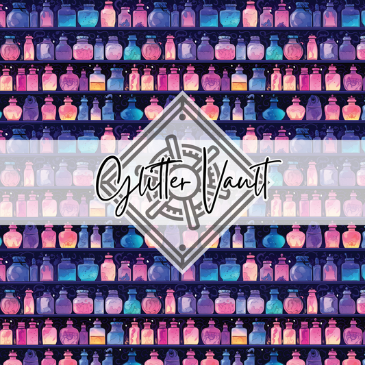 #3352 - Apothecary Vinyl Print - Large