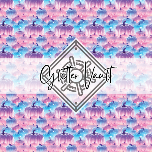 #3356 - Pastel Pumpkins Vinyl Print