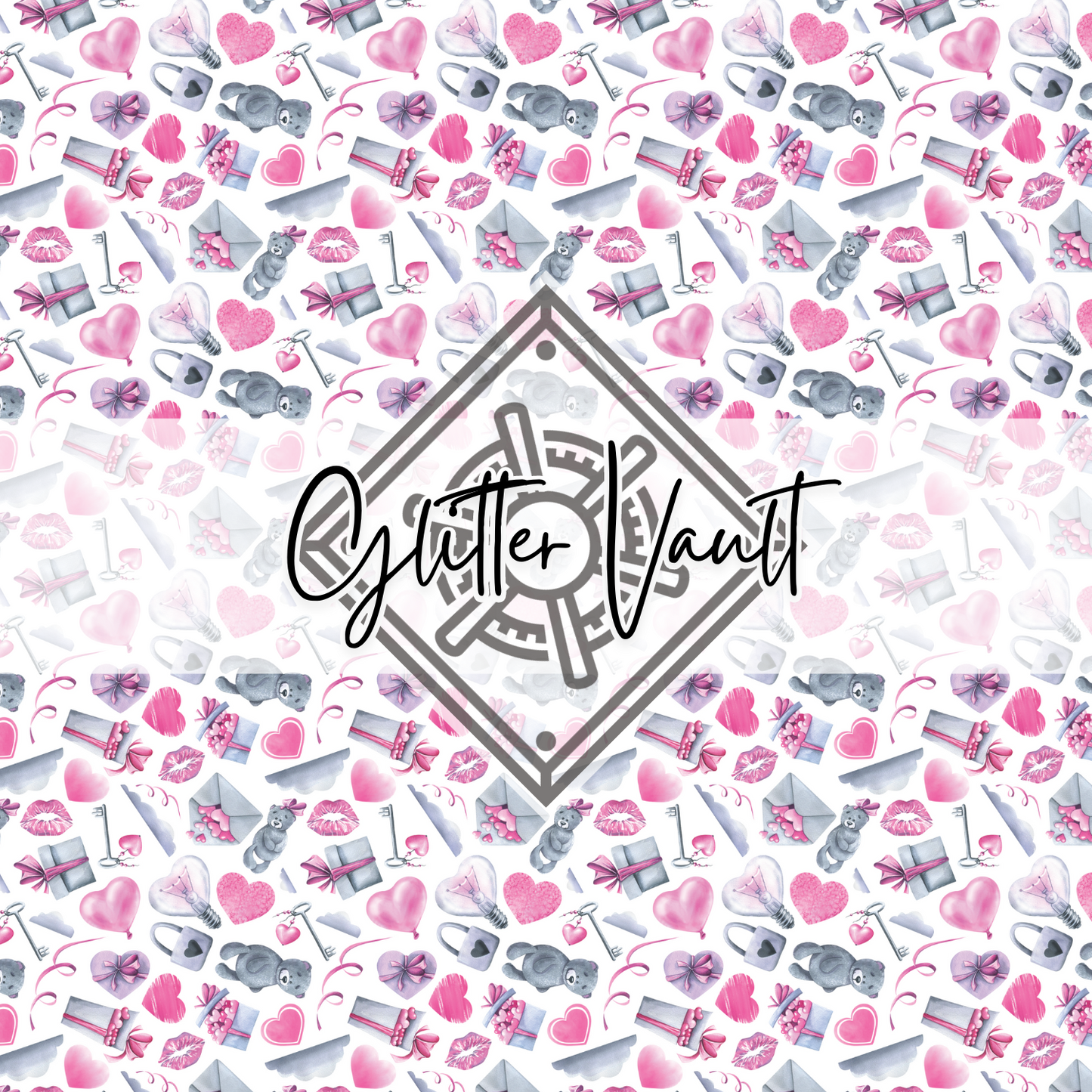 #3423 - My Valentine Vinyl Print