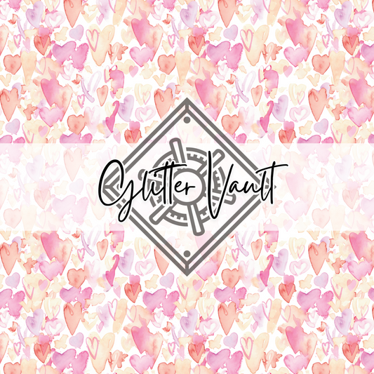 #3428 - Pastel Heart Vinyl Print