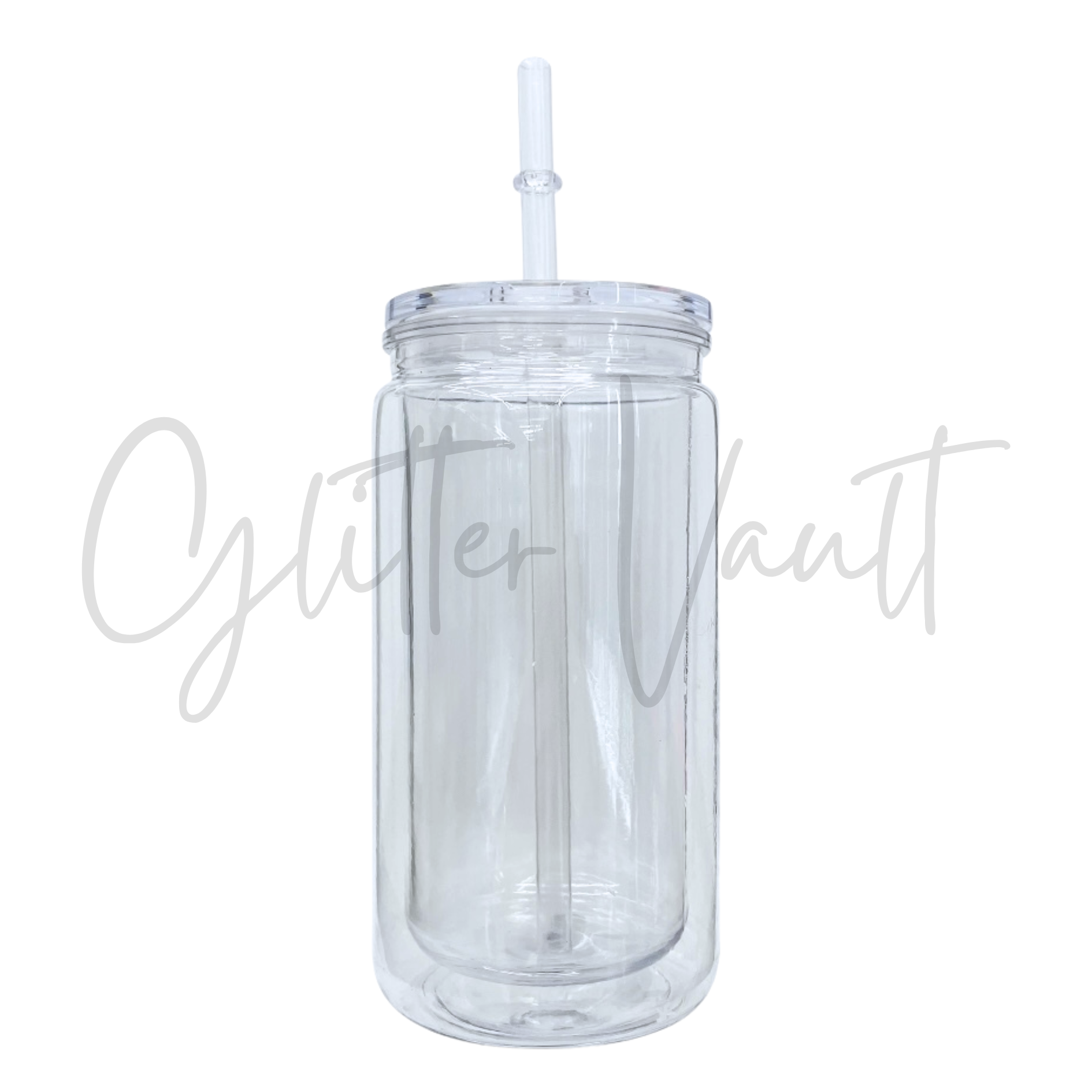 12oz-16oz Acrylic Snowglobe Tumblers