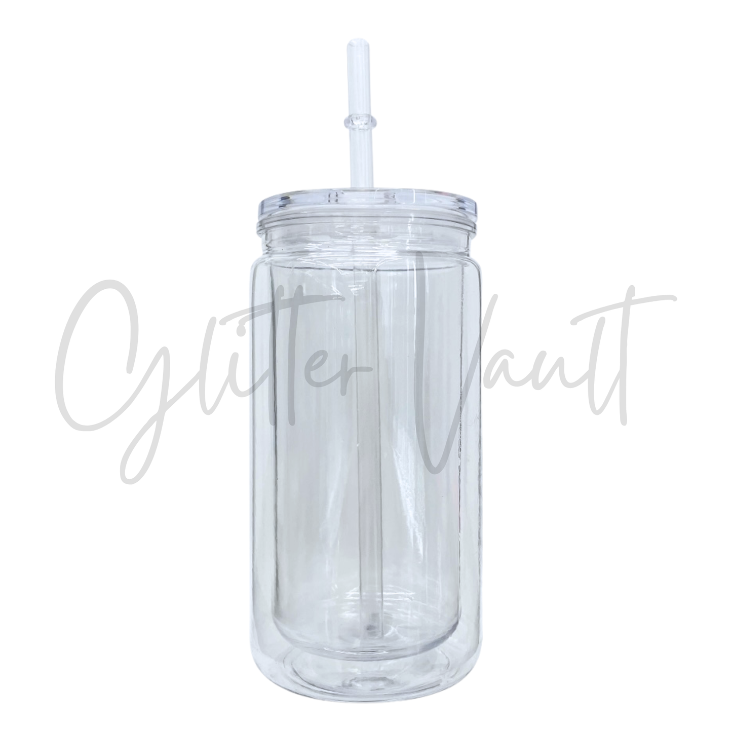12oz-16oz Acrylic Snowglobe Tumblers