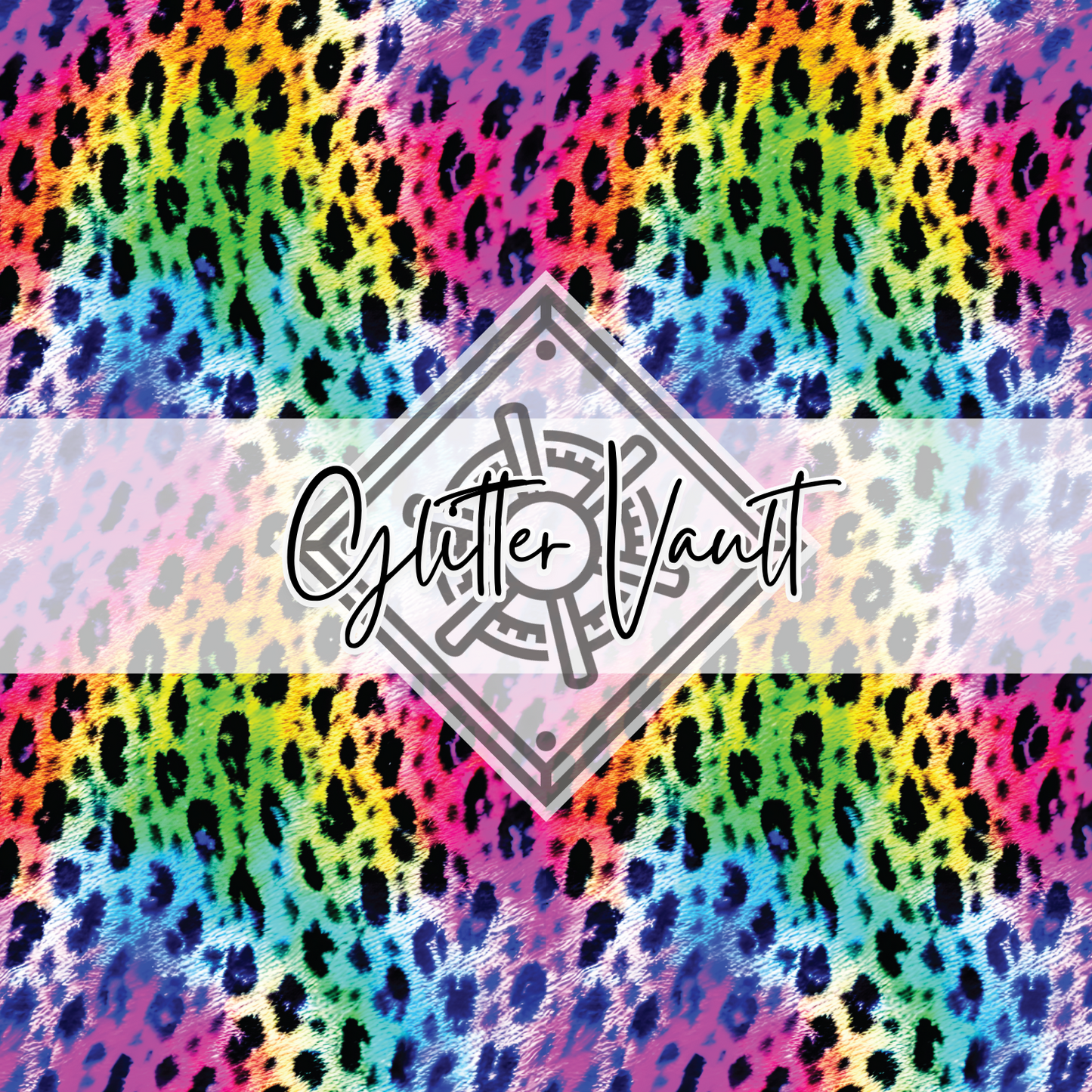 #4064 - Rainbow Fur Vinyl Print
