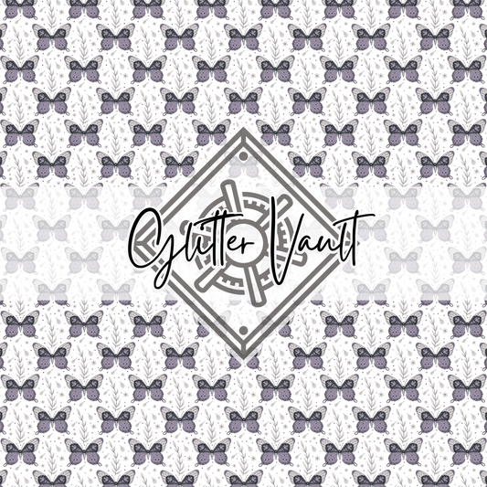 #4068 - Dusk Purple Butterfly Vinyl Print