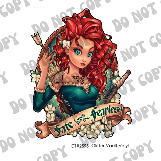 DT# 2595 - Merida - Transparent Decal