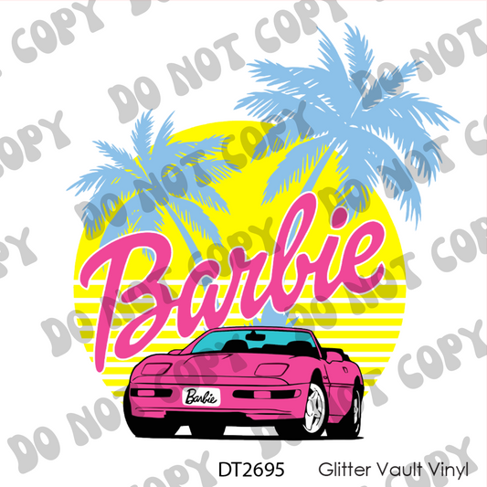 DT# 2695 - Brooooom - Transparent Decal