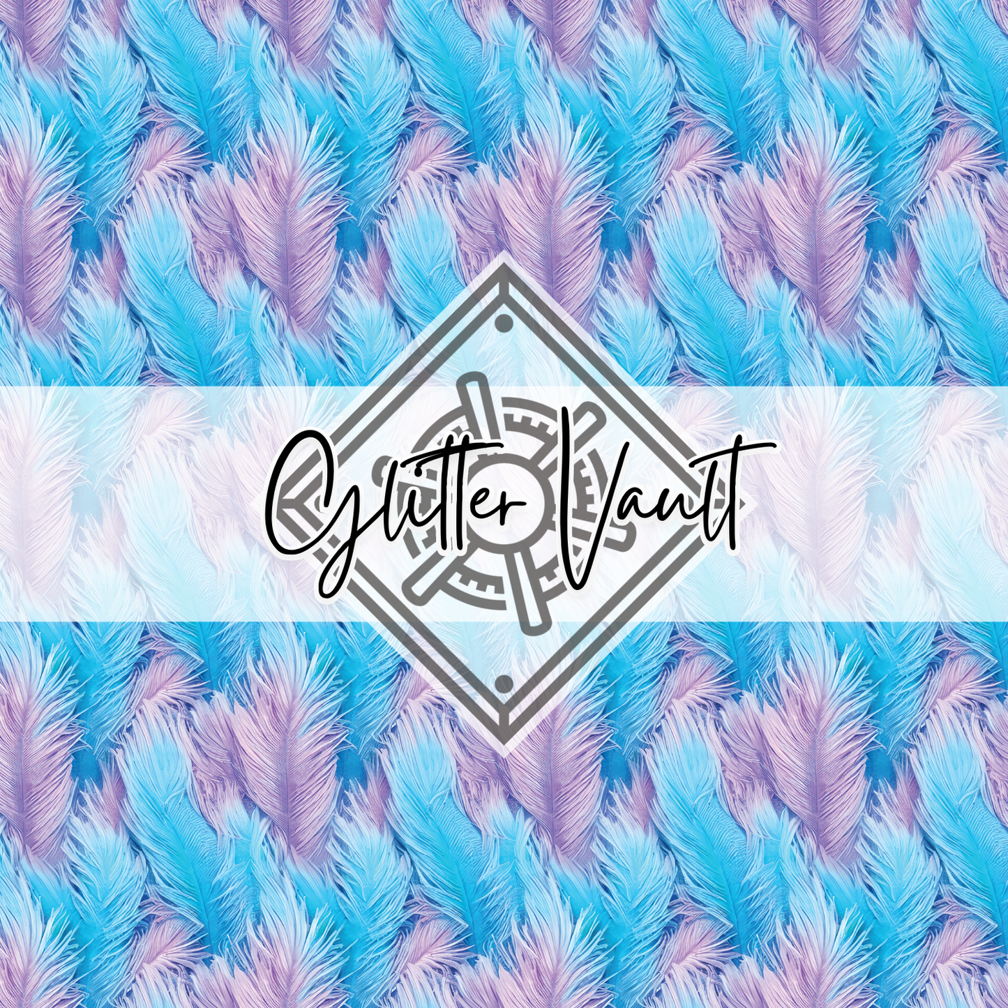 #7181 - Tickle Me Blue Vinyl Print