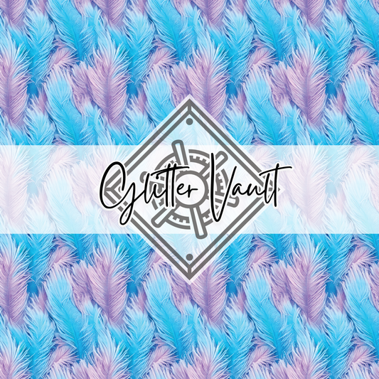 #7181 - Tickle Me Blue Vinyl Print