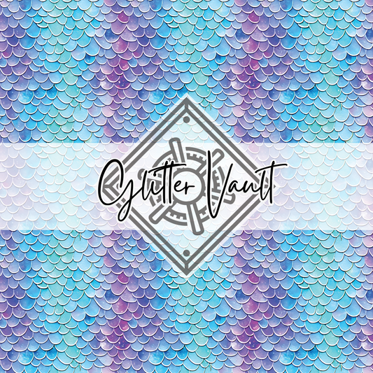 #7183 - Mermaid Scales Vinyl Print