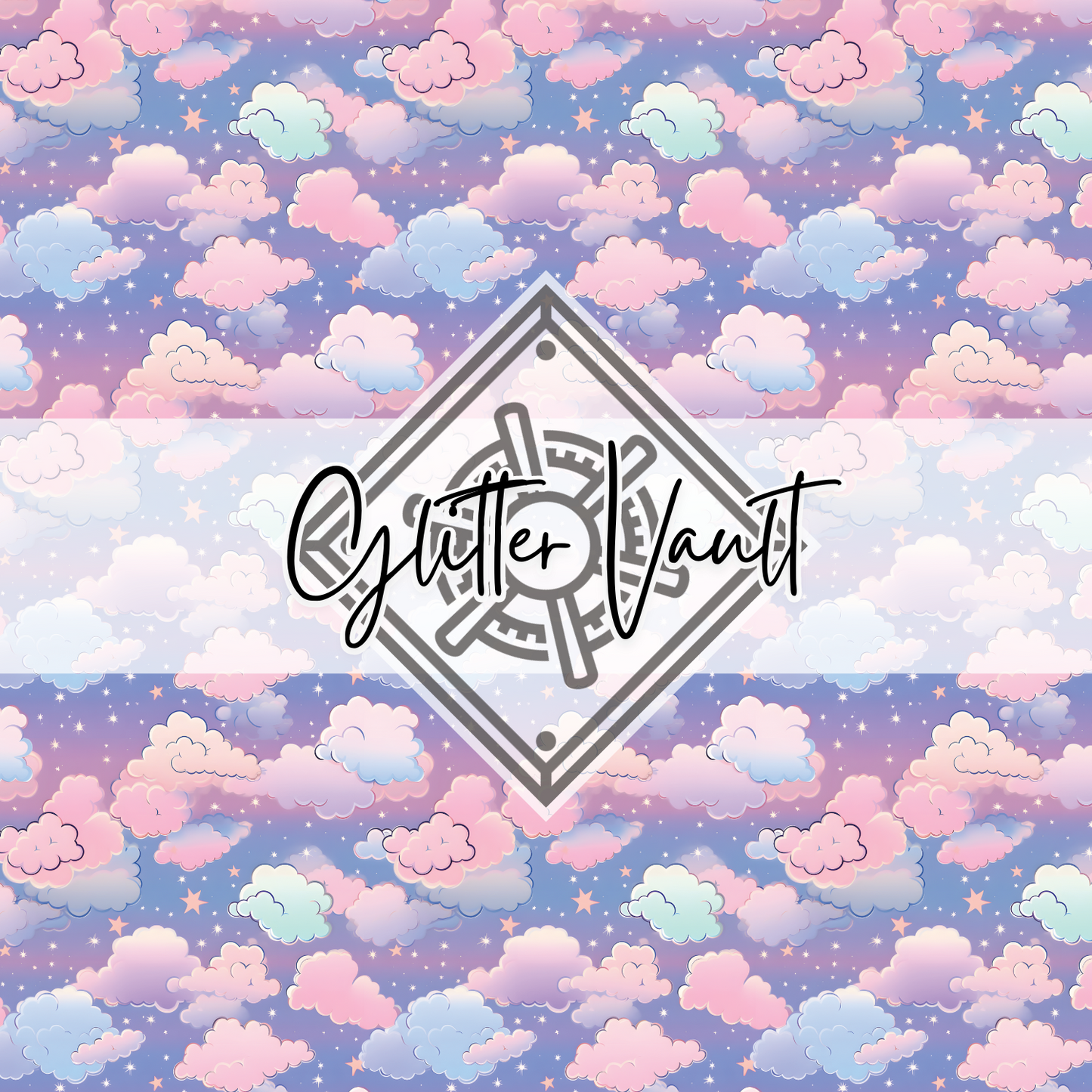 #7188 - Clouds Vinyl Print