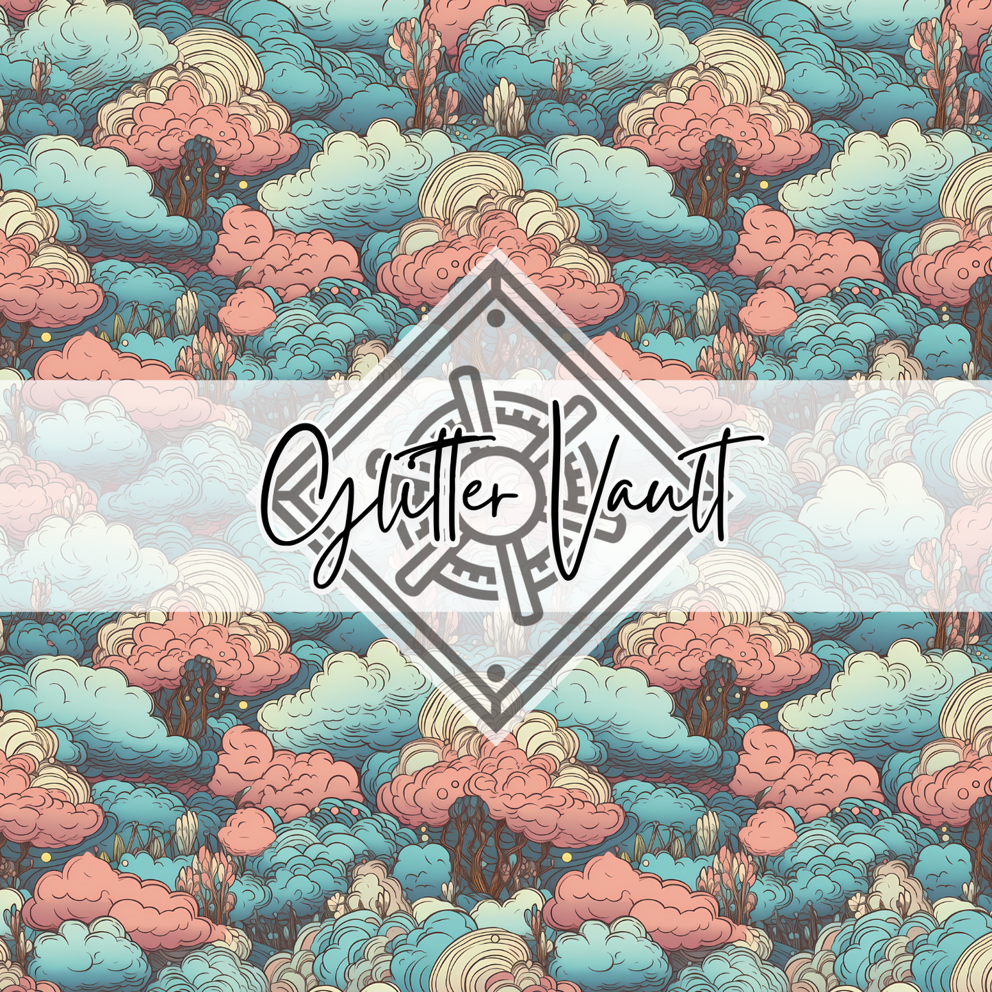 #7189 - Clouds Vinyl Print