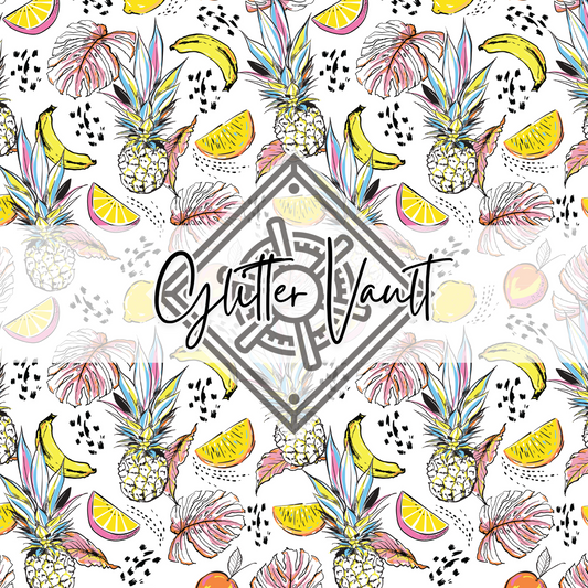 #7199 - Pineapple Naanaa Vinyl Print
